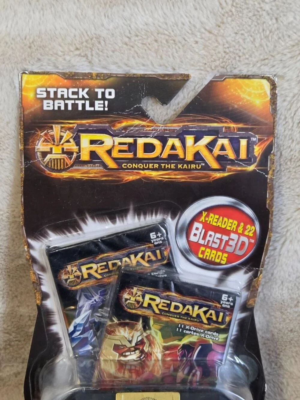 Redakai Conquer The Kairu X-Reader Starter Pack Includes 22 Cards NEW SEALED